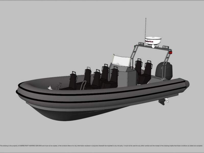 Stalwart Marine Patrol RHIB 6000 5 + 2