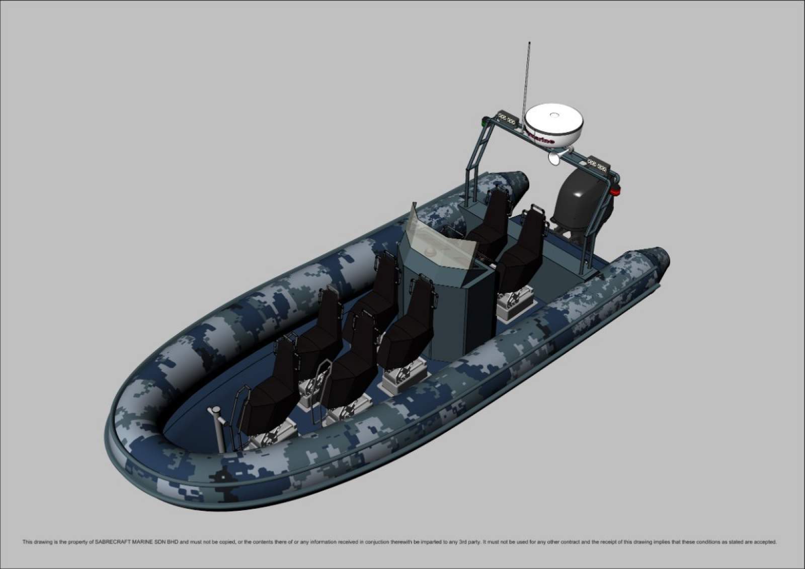 Stalwart Marine Patrol RHIB 6000 5 + 2