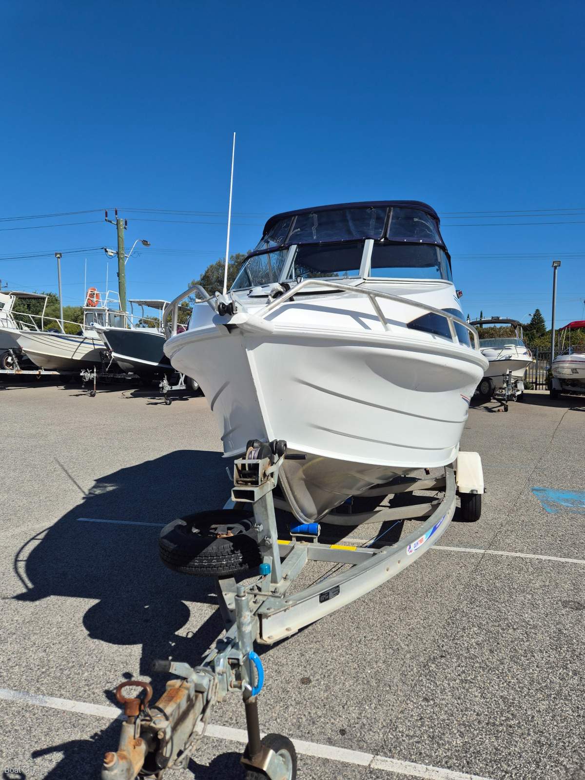 Quintrex 510 Ocean Spirit Cuddy Cabin