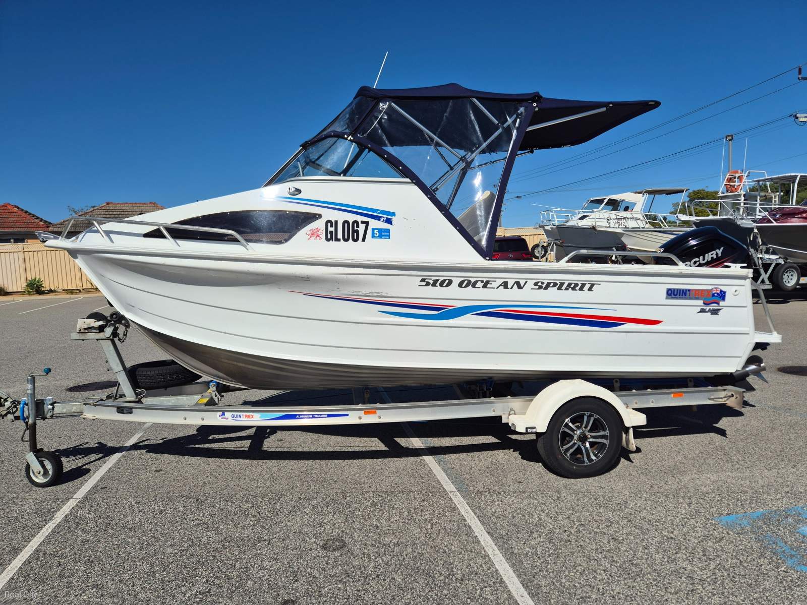 Quintrex 510 Ocean Spirit Cuddy Cabin