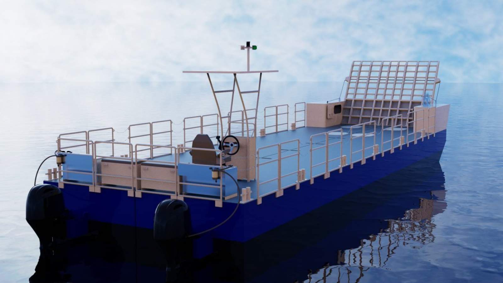 Stalwart Marine SPMB15.00x4.40 Metre Self Propelled Modular Barge