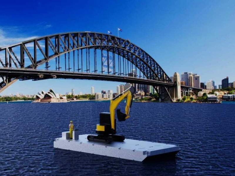 Stalwart Marine Self Propelled Barge 12.00x5.00 Dumb Barge Work Barge