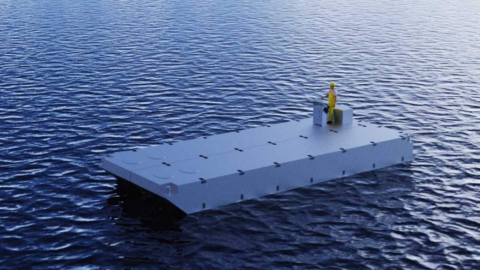 Stalwart Marine Self Propelled Barge 12.00x5.00 Dumb Barge Work Barge