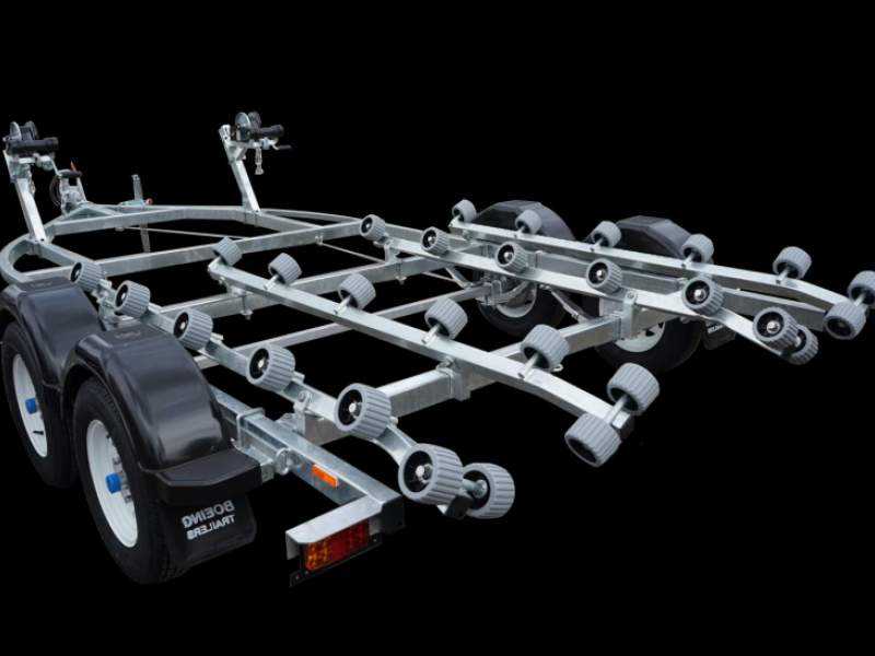 BOEING TRAILERS- 3.9M DUAL AXLE TANDEM PWC ROLLER TRAILER