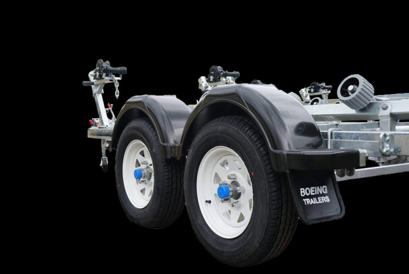 BOEING TRAILERS- 3.9M DUAL AXLE TANDEM PWC ROLLER TRAILER