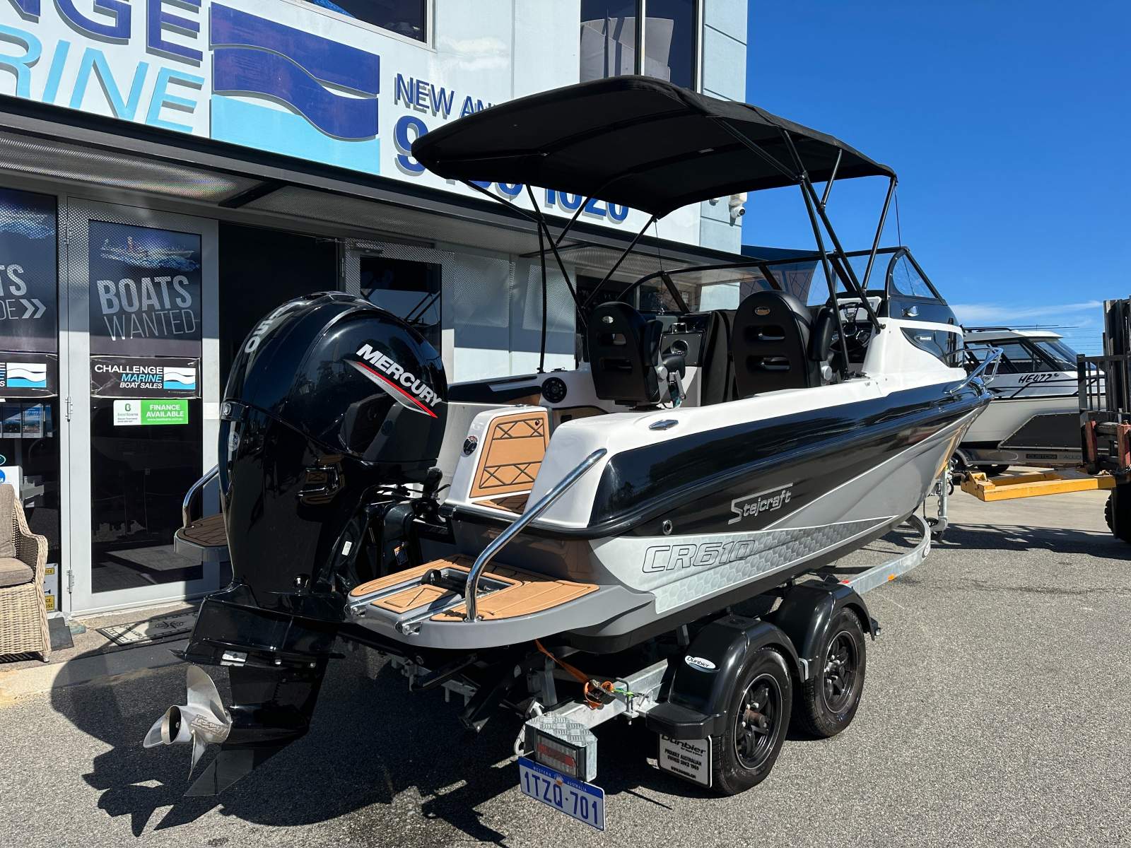 Stejcraft 610 Monaco with Mercury 150HP 4 Stroke 2024 Package