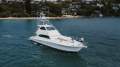 Riviera 58 Enclosed Flybridge Convertible with tuna tower