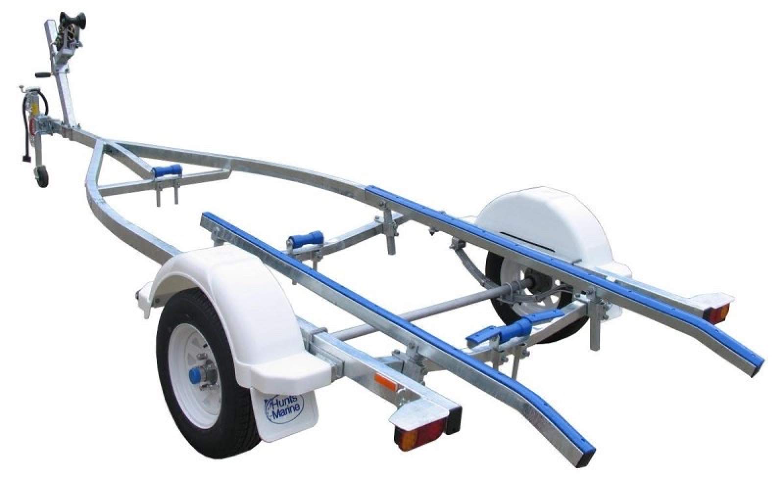 BOEING TRAILERS- SINGLE 4.0m - 4.5M SKID TINNY / INFLATABLE TRAILER