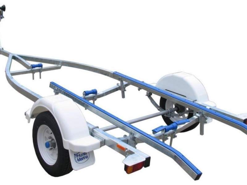 BOEING TRAILERS- SINGLE 4.0m - 4.5M SKID TINNY / INFLATABLE TRAILER