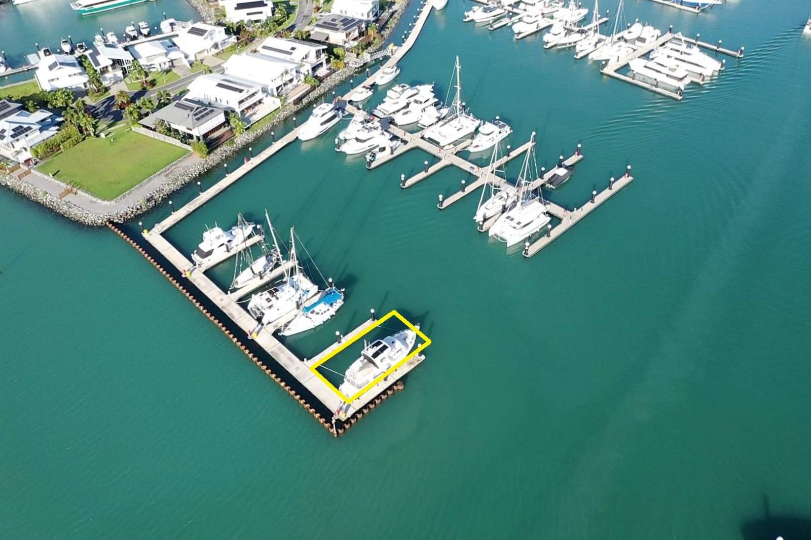 Rare 20m Double Berth Now Available - Port of Airlie