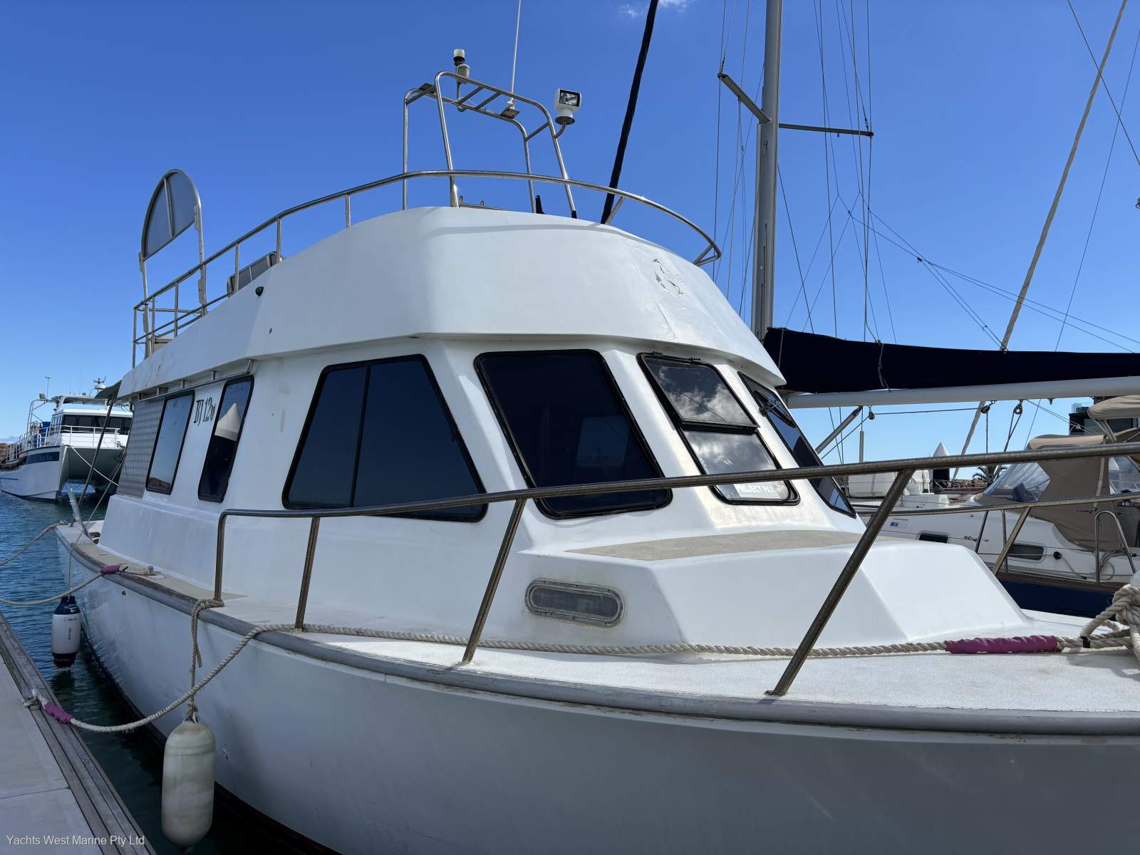 Randell 42 Flybridge " DIESEL SHAFT and BOW THRUSTER ":Randell 42 by Yachts West ph 9335-7788