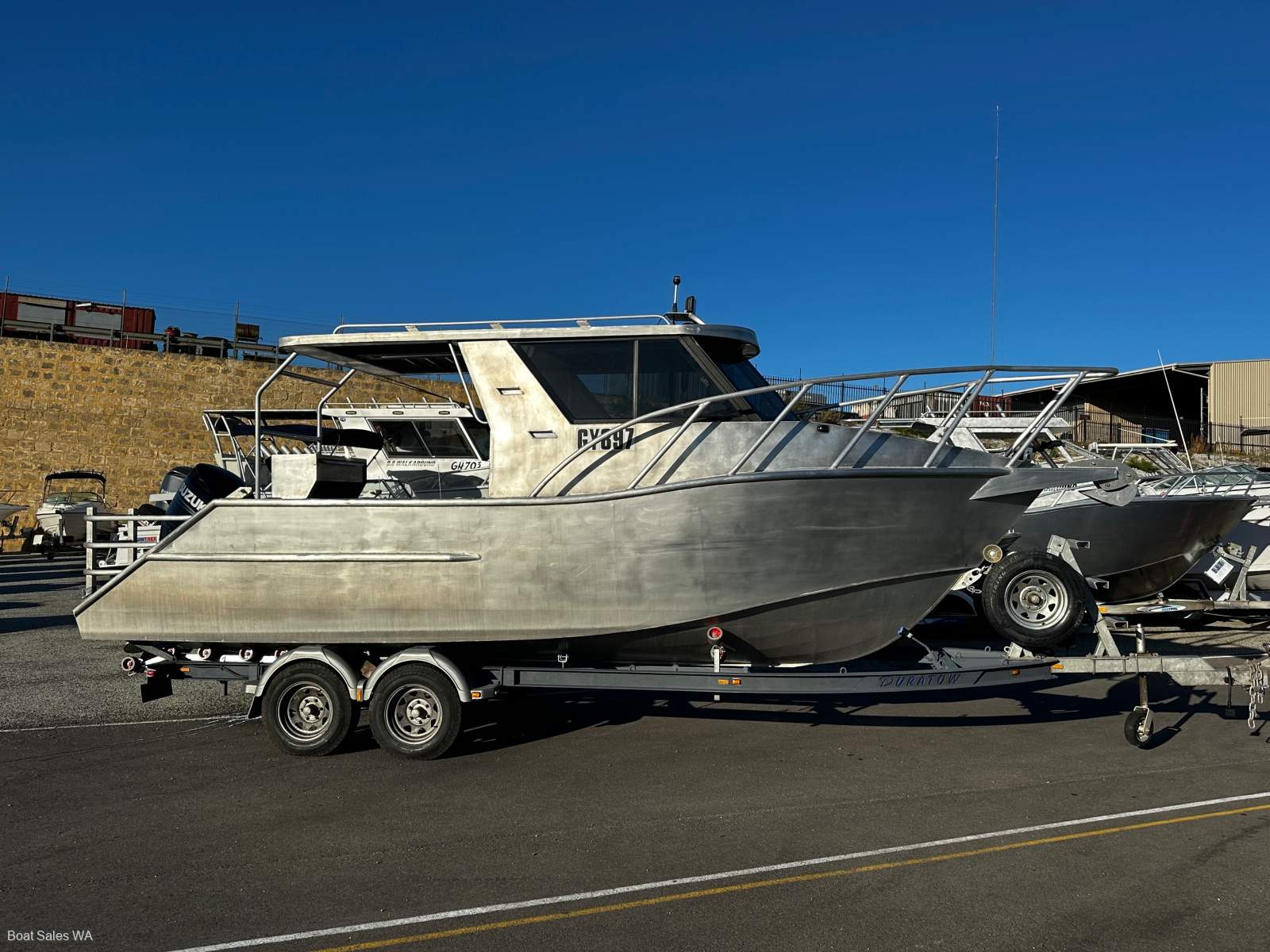 AMC 650 HARDTOP 2023 MODEL 225HP SUZUKI 4STR OUTBOARD 104HRS