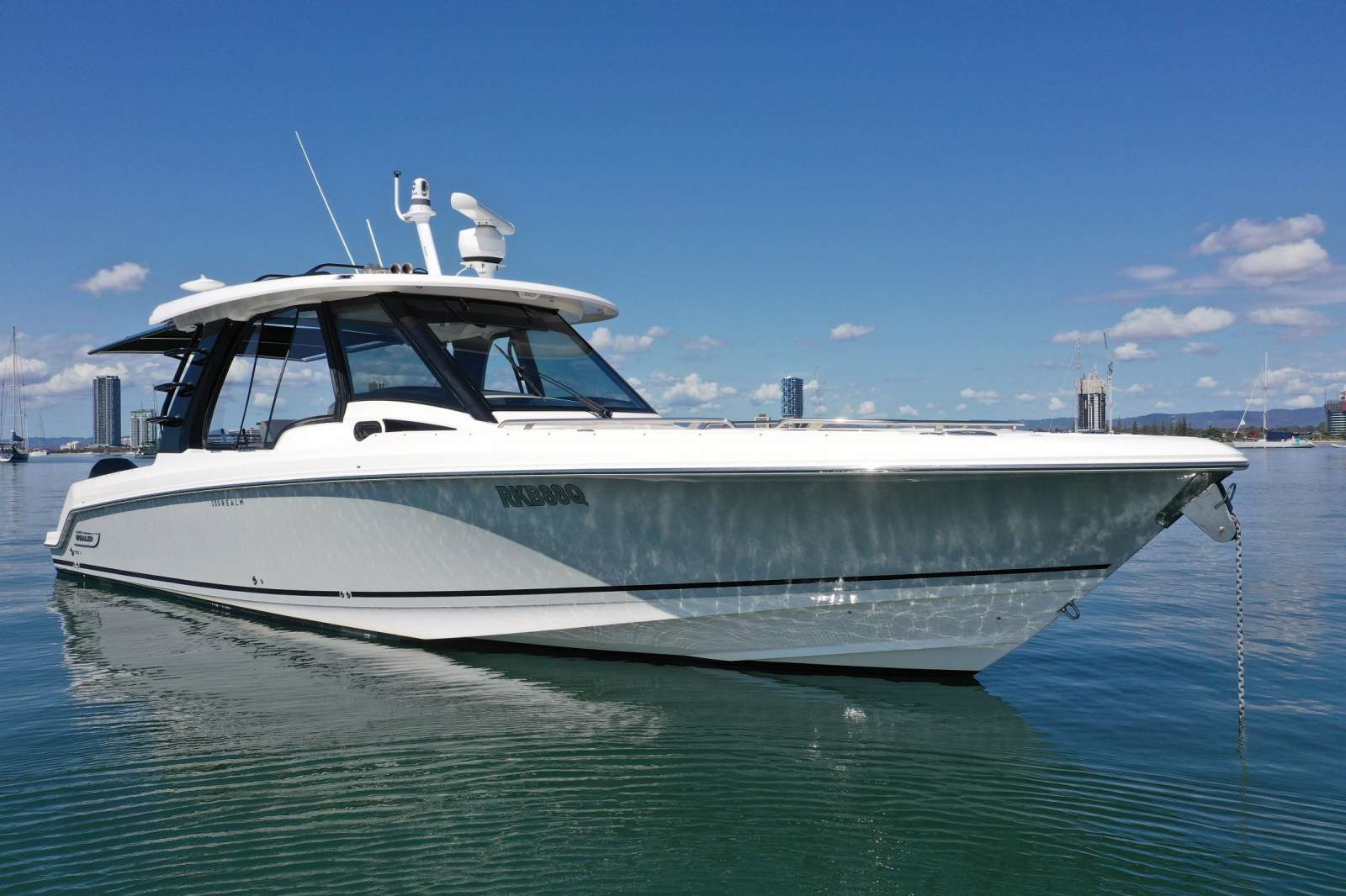 Boston Whaler 350 Realm Book a viewing during the Sanctuary Cove Boat show