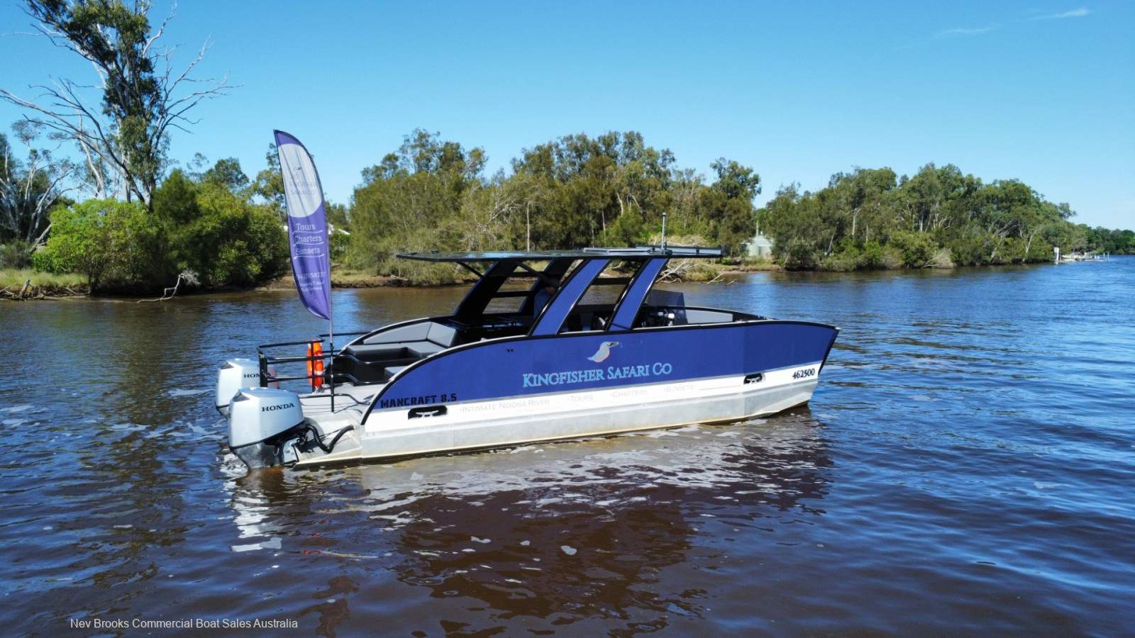 Mancraft 8.5m Wide Body Pontoon Boat