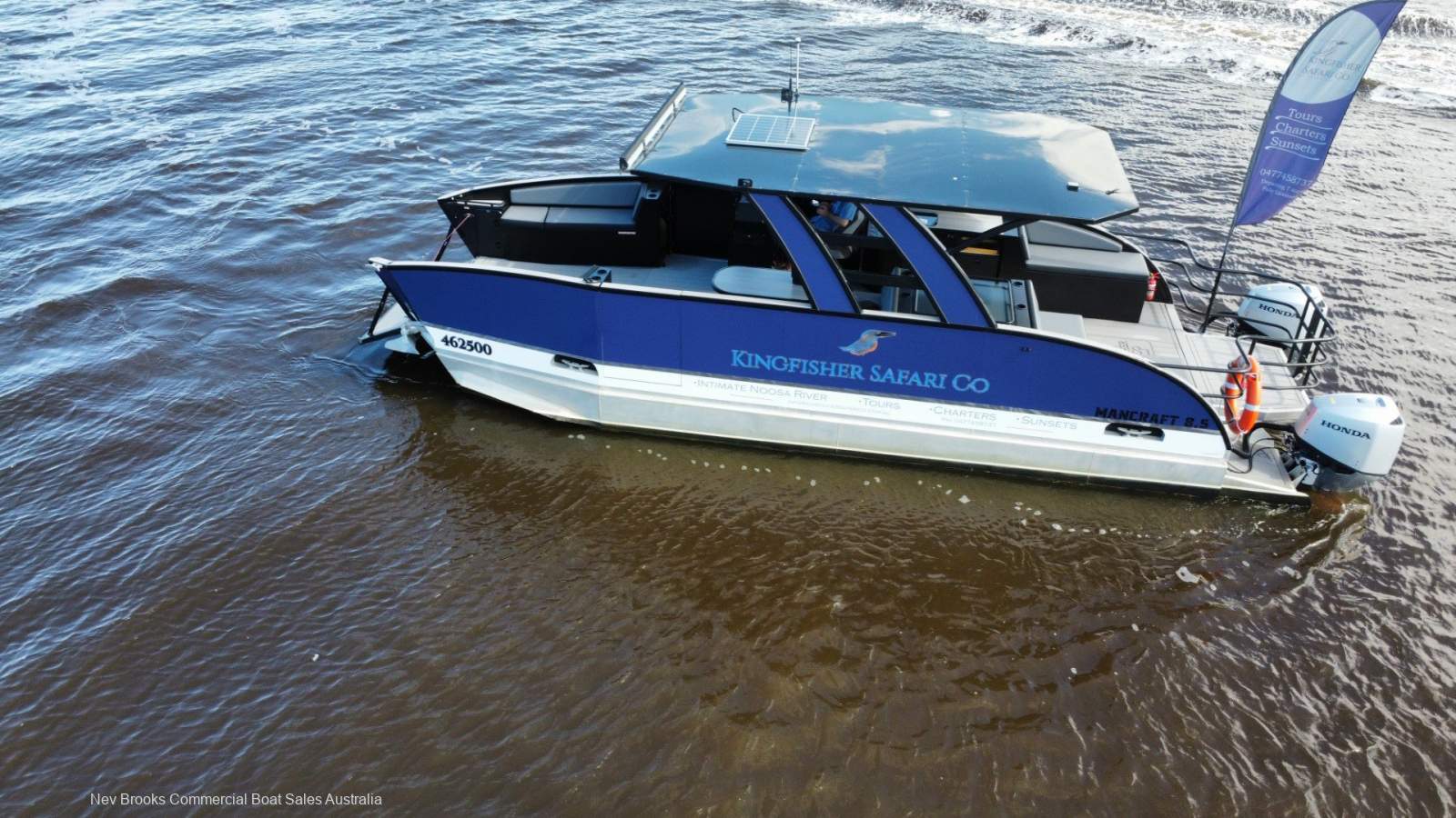 Mancraft 8.5m Wide Body Pontoon Boat