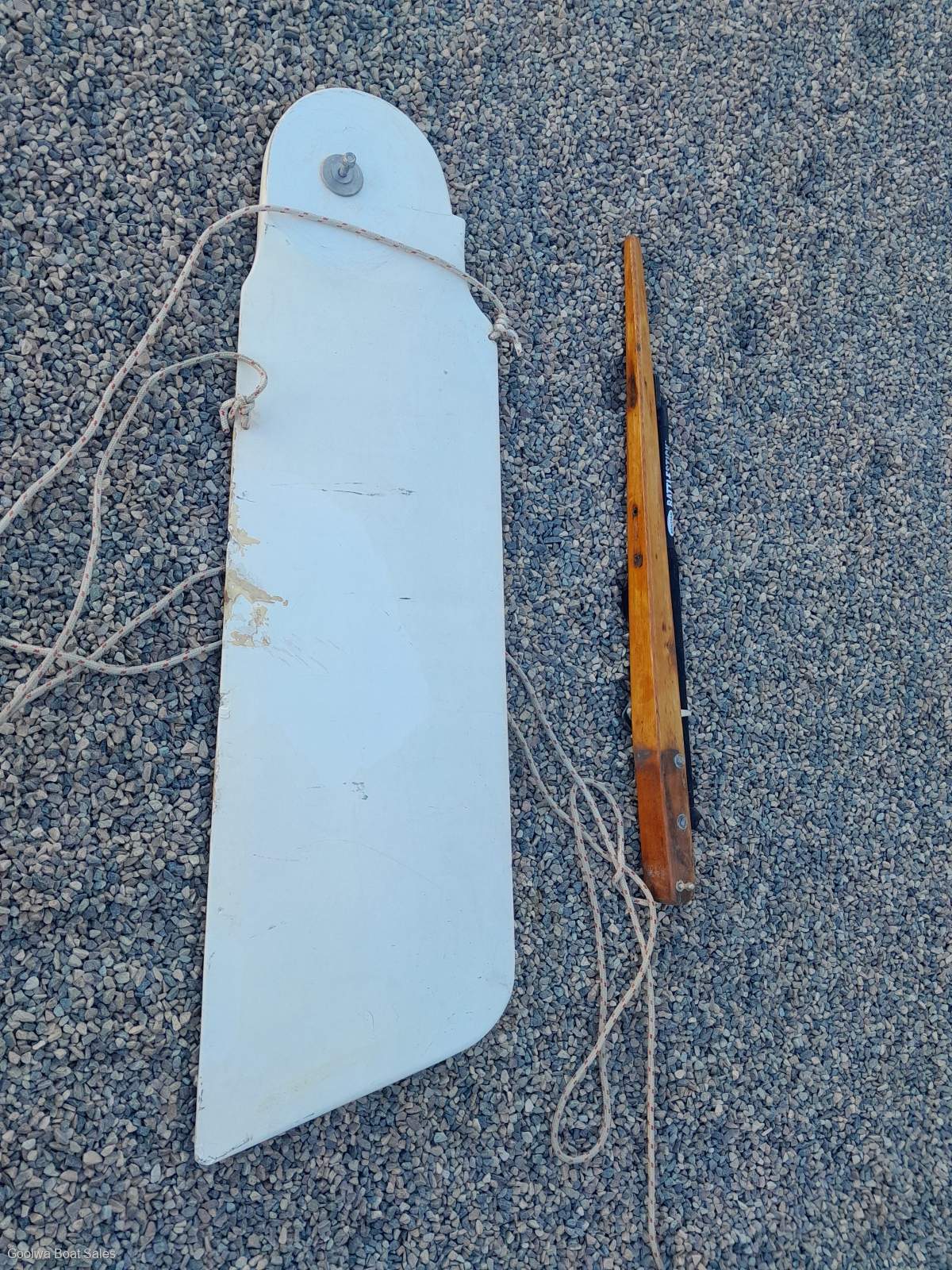 Rudder Blade & Tiller