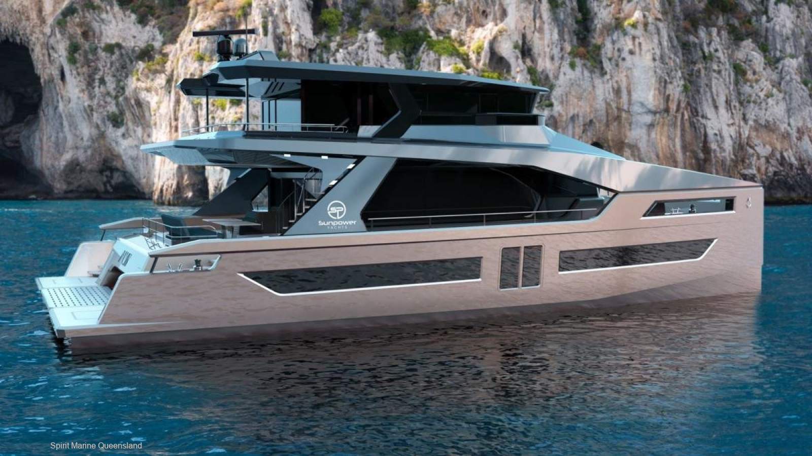 Sunpower Yachts Alva Solar E78 FB Enclosed