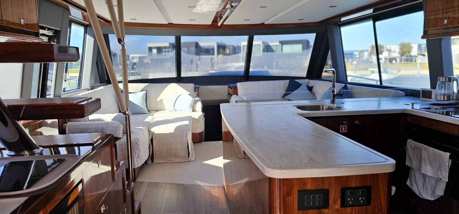  Riviera 64 Sports Motor Yacht MAN V12 Boat Brokers of Tasmania