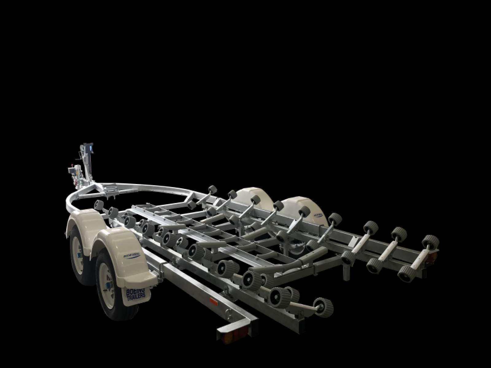 BOEING TRAILERS- TANDEM 6.7M 3250KG WIDE BODY BOAT TRAILER