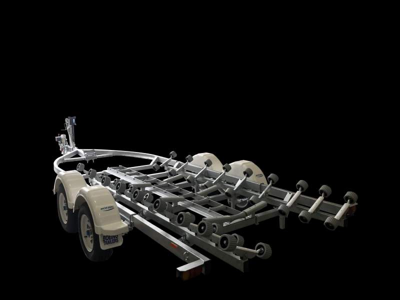 BOEING TRAILERS- TANDEM 6.7M 3250KG WIDE BODY BOAT TRAILER
