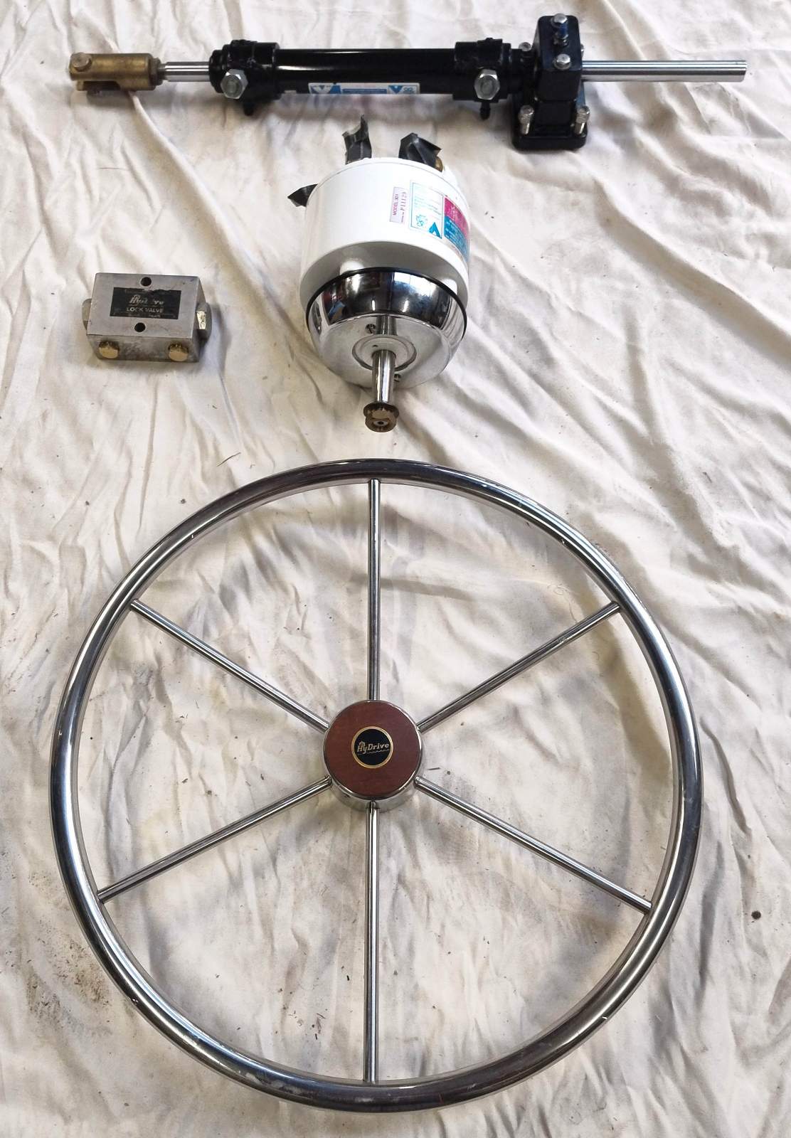 HYDRIVE HYDRAULIC STEERING COMPLETE SETUP