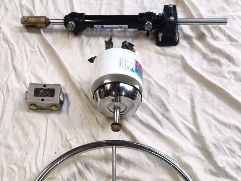 HYDRIVE HYDRAULIC STEERING COMPLETE SETUP