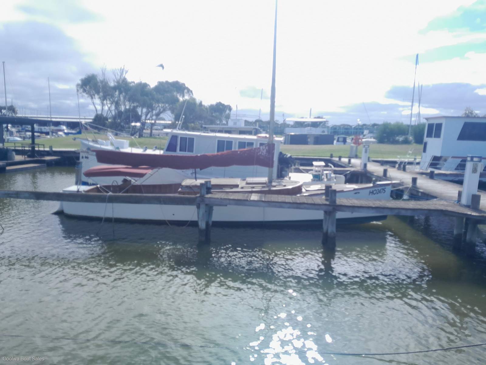 Newhaven Sharpie 32 Cat Rig