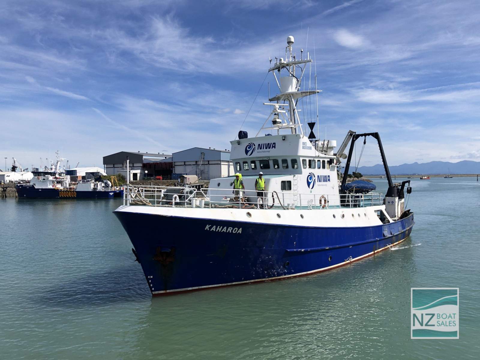 KAHAROA: Purpose Built Coastal Survey Vessel