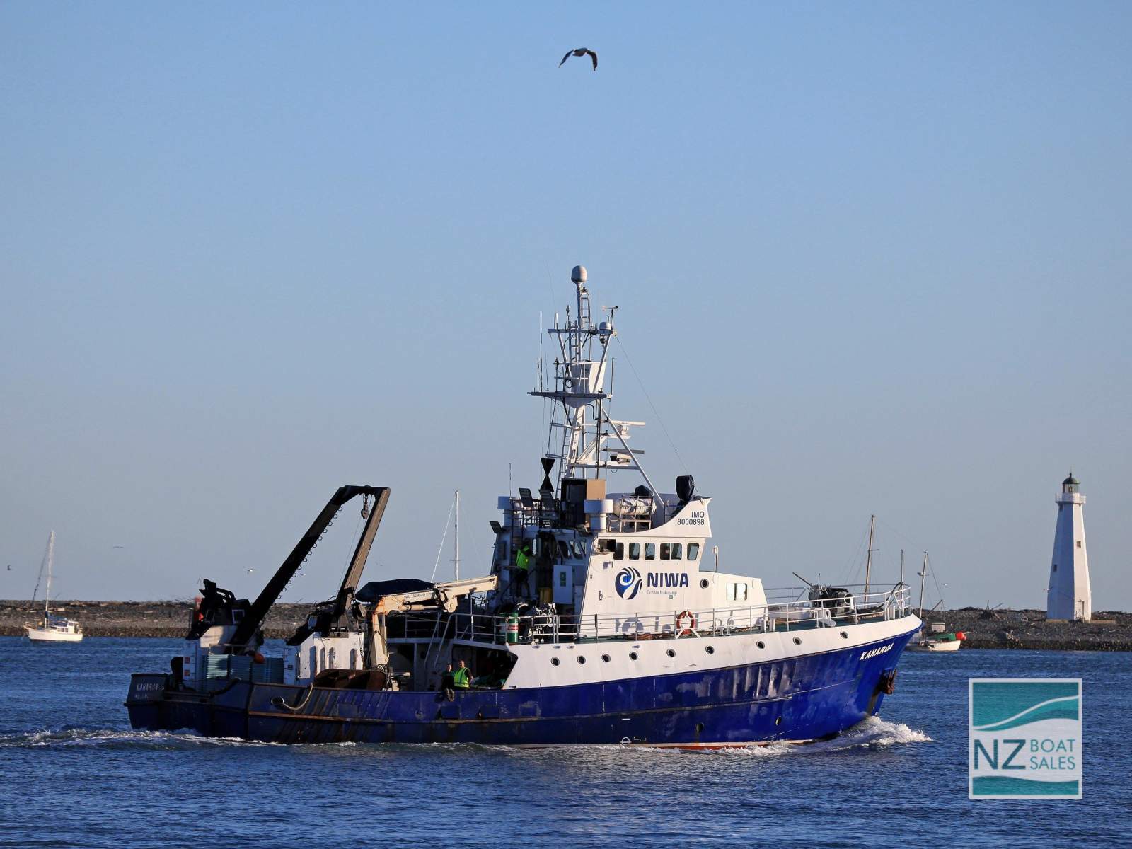 KAHAROA: Purpose Built Coastal Survey Vessel