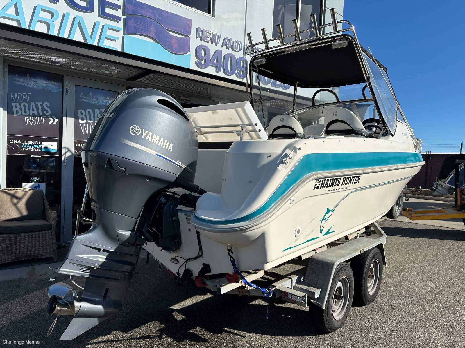 Haines Hunter 585SF Seeker 2019 Yamaha 150HP 4st