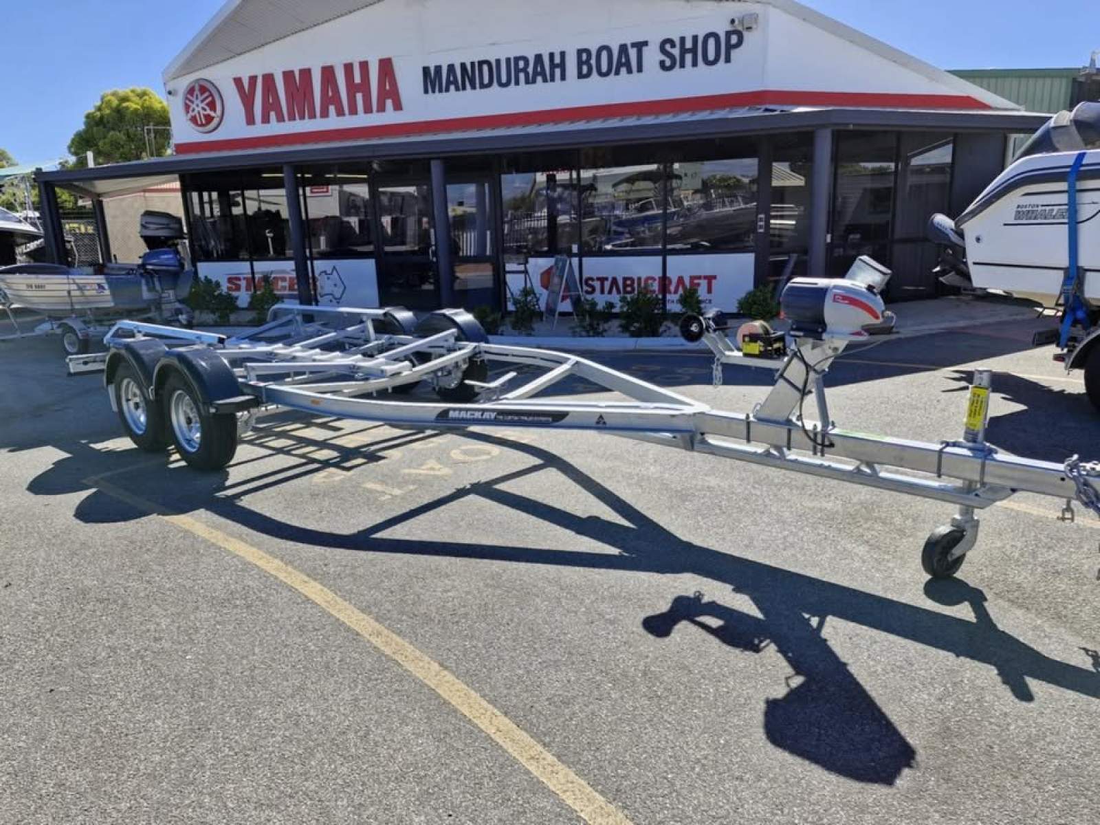 Mackay C-channel tandem trailer