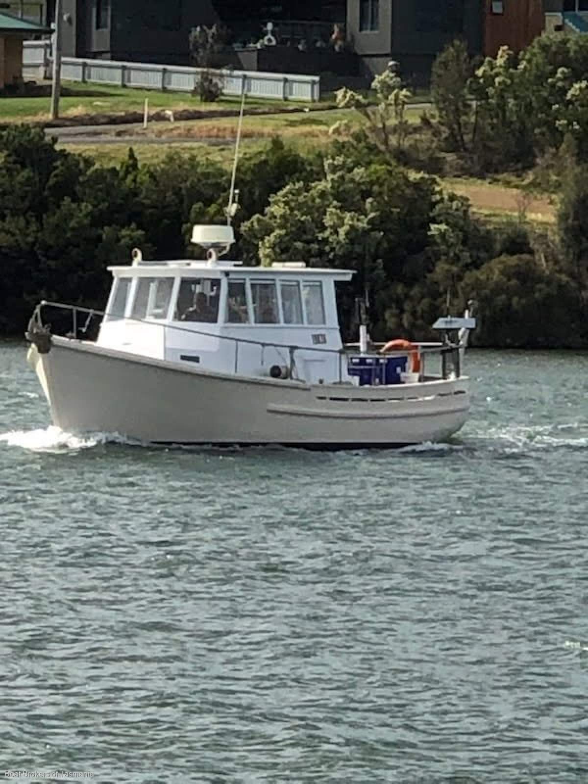 Custom traditional Tassie ex fishing boat