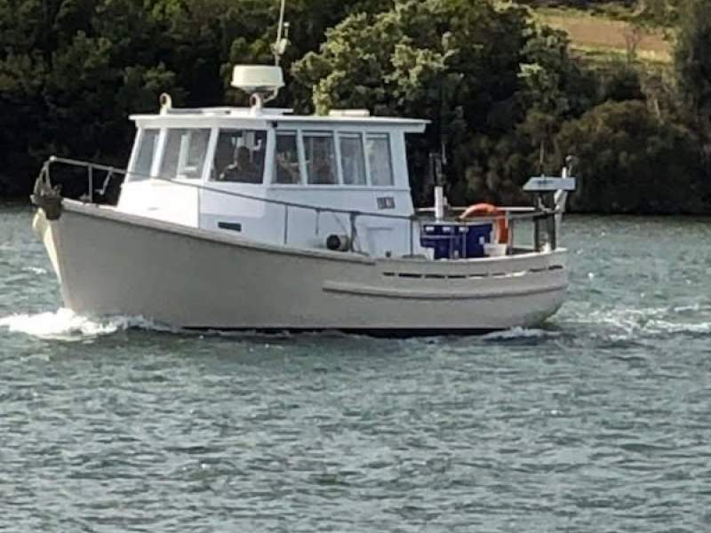 Custom traditional Tassie ex fishing boat