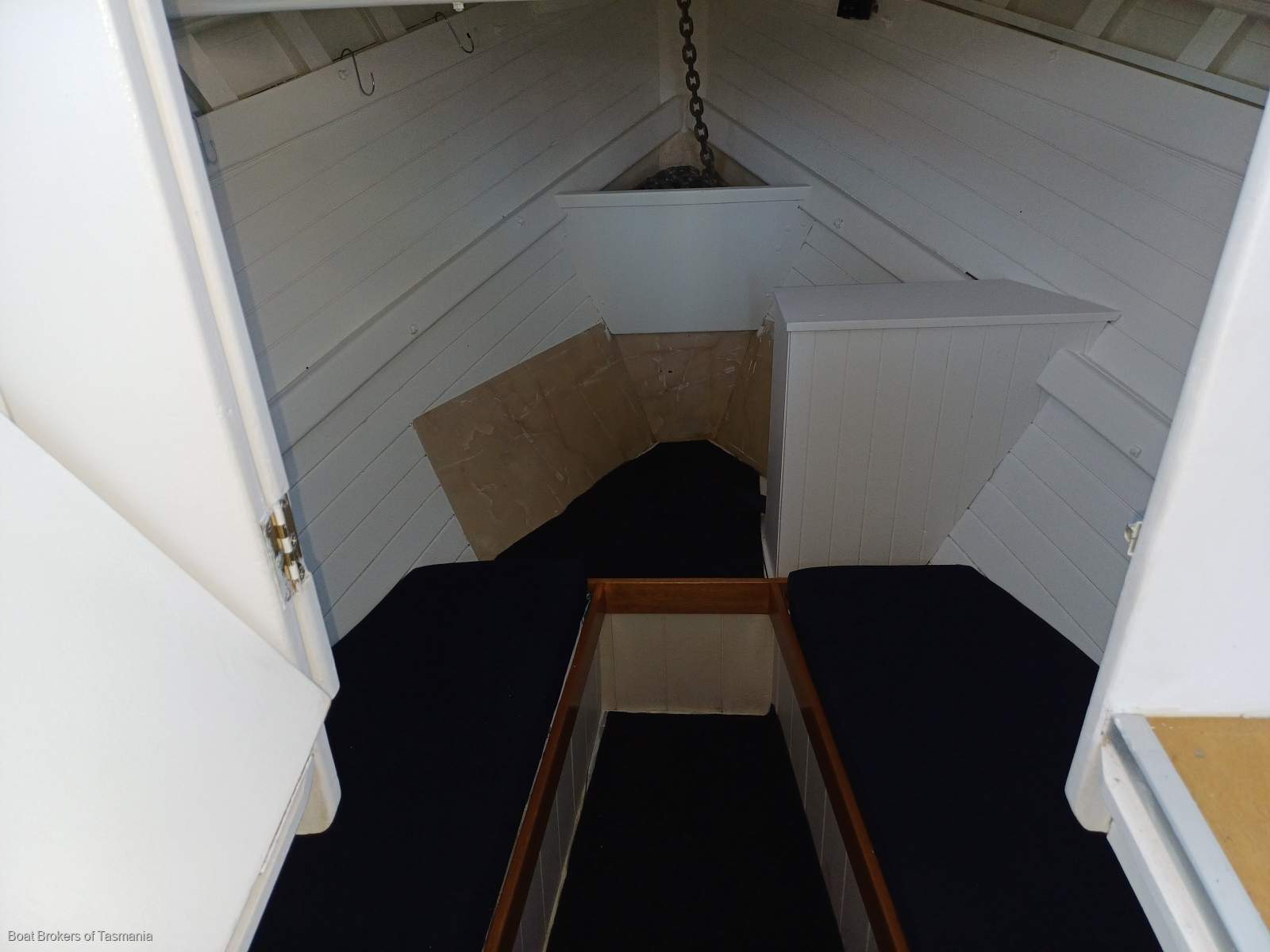 Banyandah 2 Custom traditional Tassie ex fishing boat Boat Brokers of Tasmania