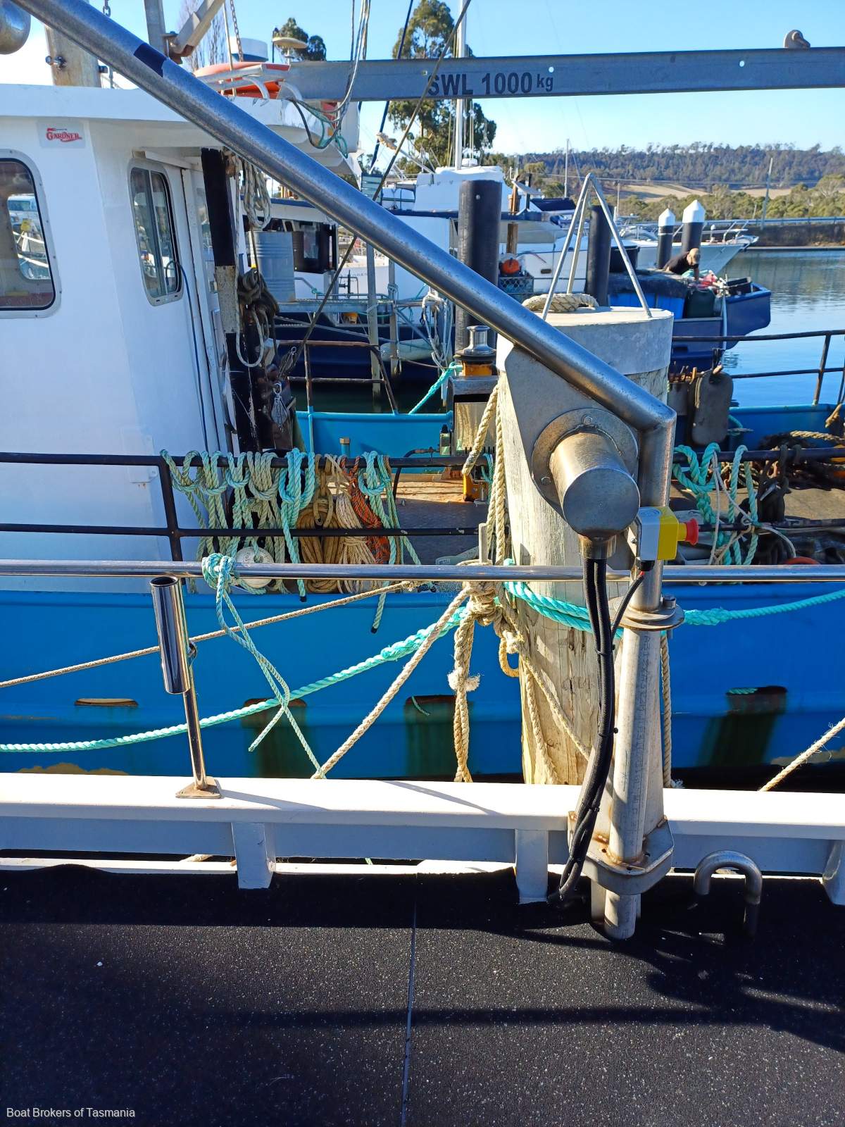 Banyandah 2 Custom traditional Tassie ex fishing boat Boat Brokers of Tasmania
