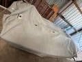 420 Sailing Dinghy International multiple sails, beach + road trailer
