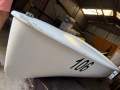 420 Sailing Dinghy International multiple sails, beach + road trailer