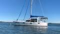 Hitchhiker 40 Sailing Catamaran:Side view