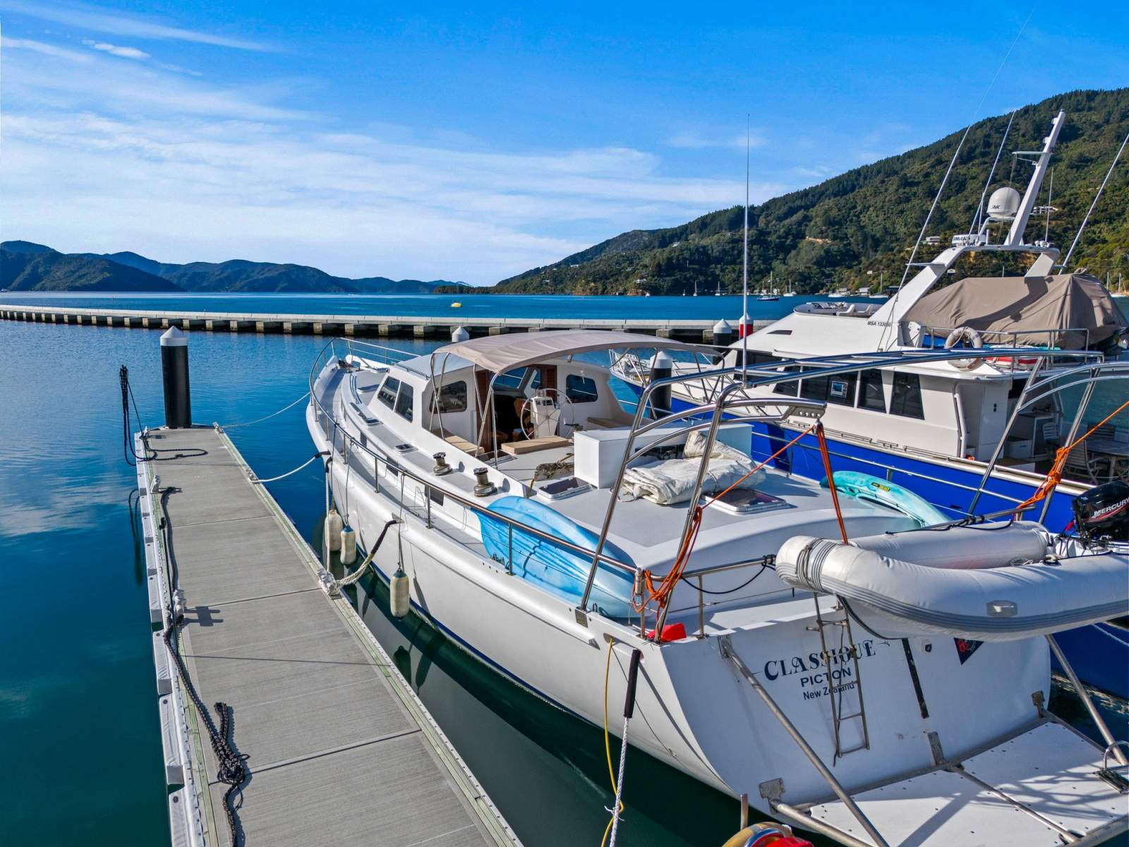 Alan Wright 68 Pilothouse Cruising Yacht Was built as charter yacht