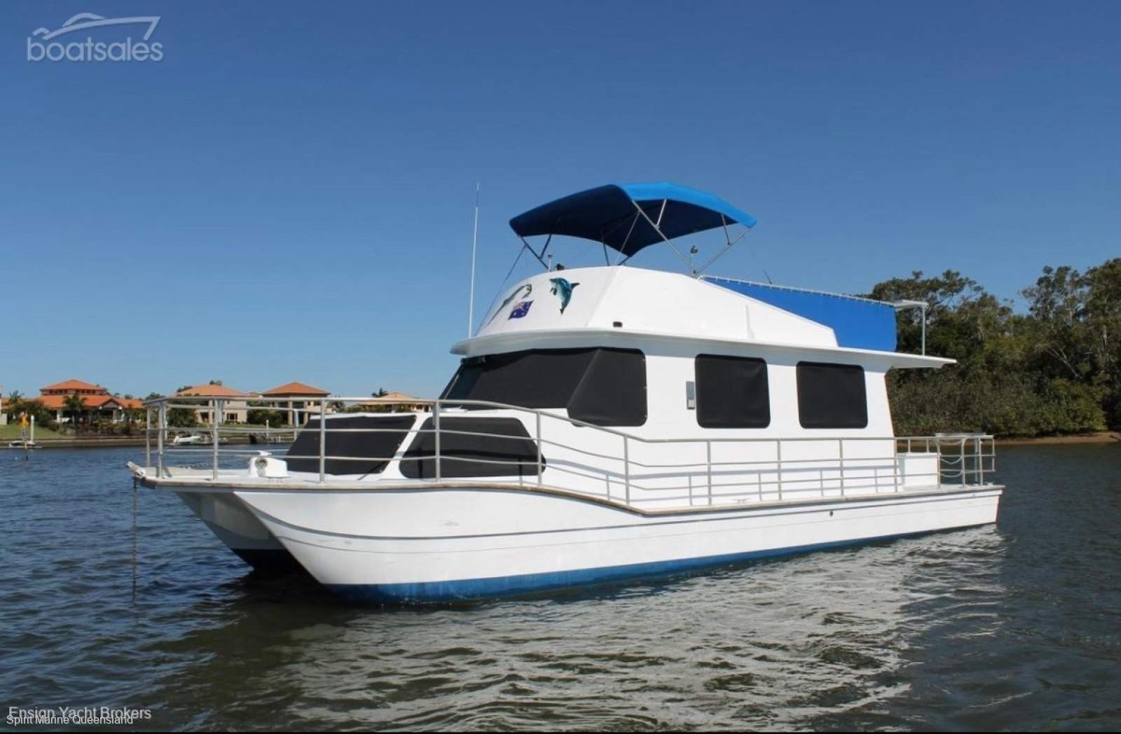 Custom Haines Built Houseboat