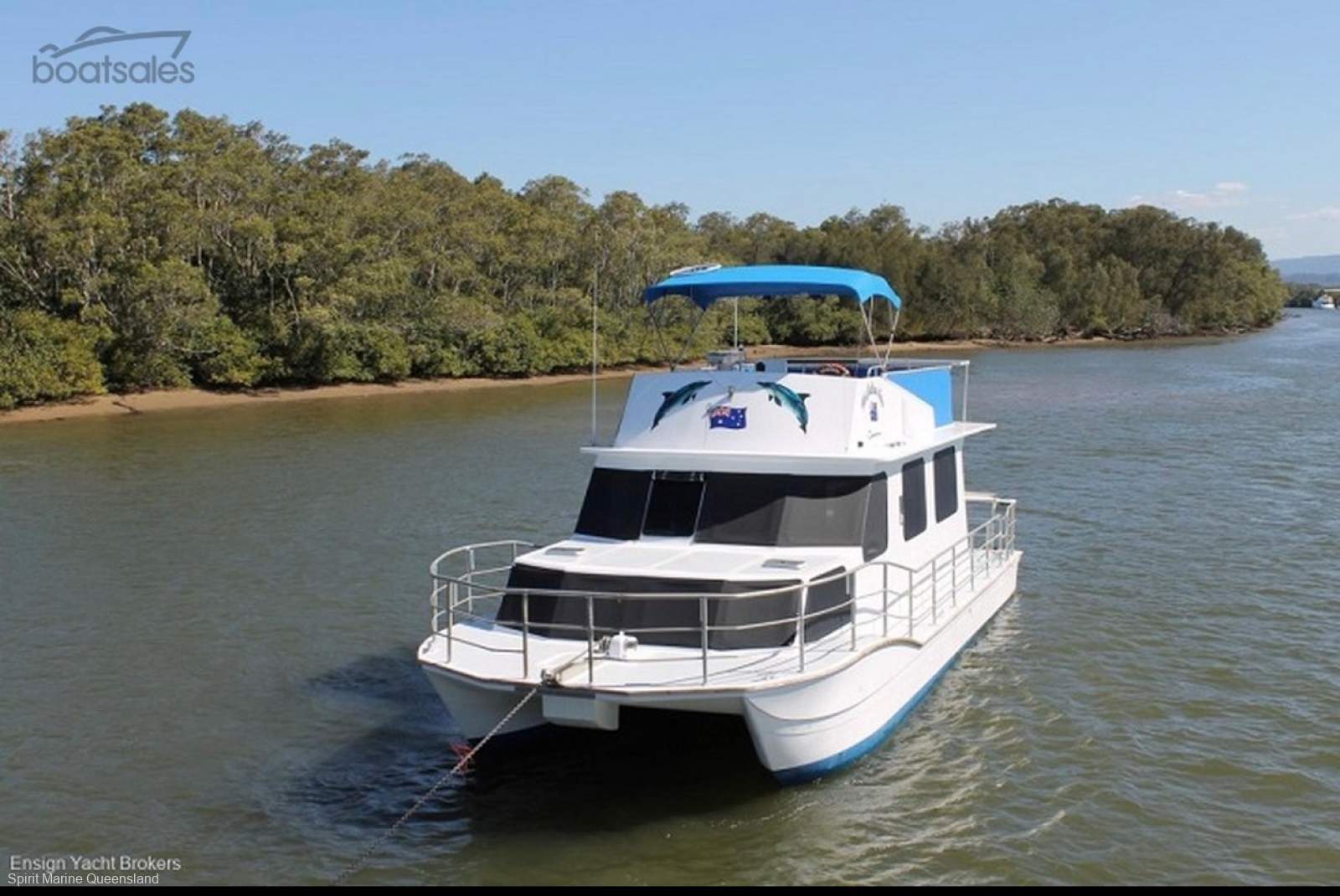 Custom Haines Built Houseboat