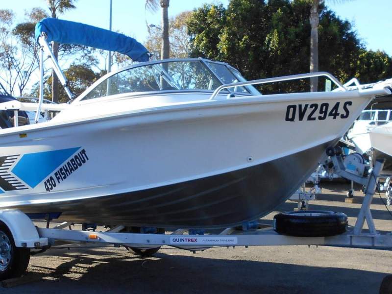 Quintrex 430 Fishabout