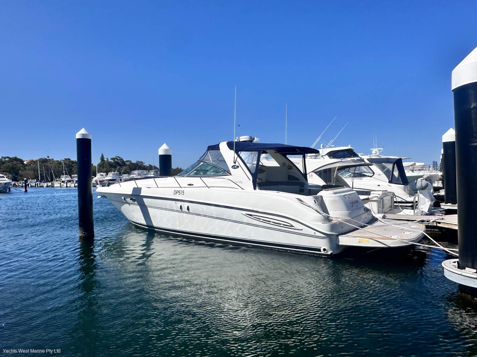 Sea Ray 515 Sundancer:SEARAY 515 SUNDANCER by YACHTS WEST ph 9335 7788