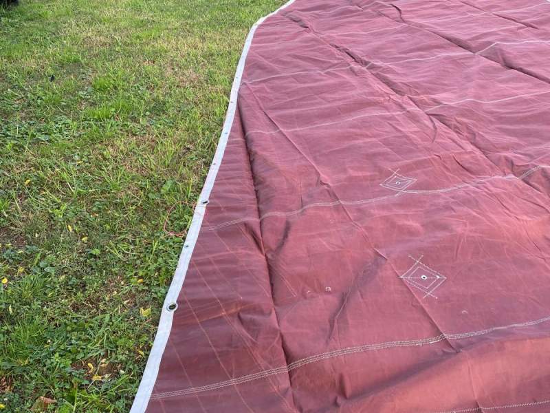 Couta boat gaff mainsail New