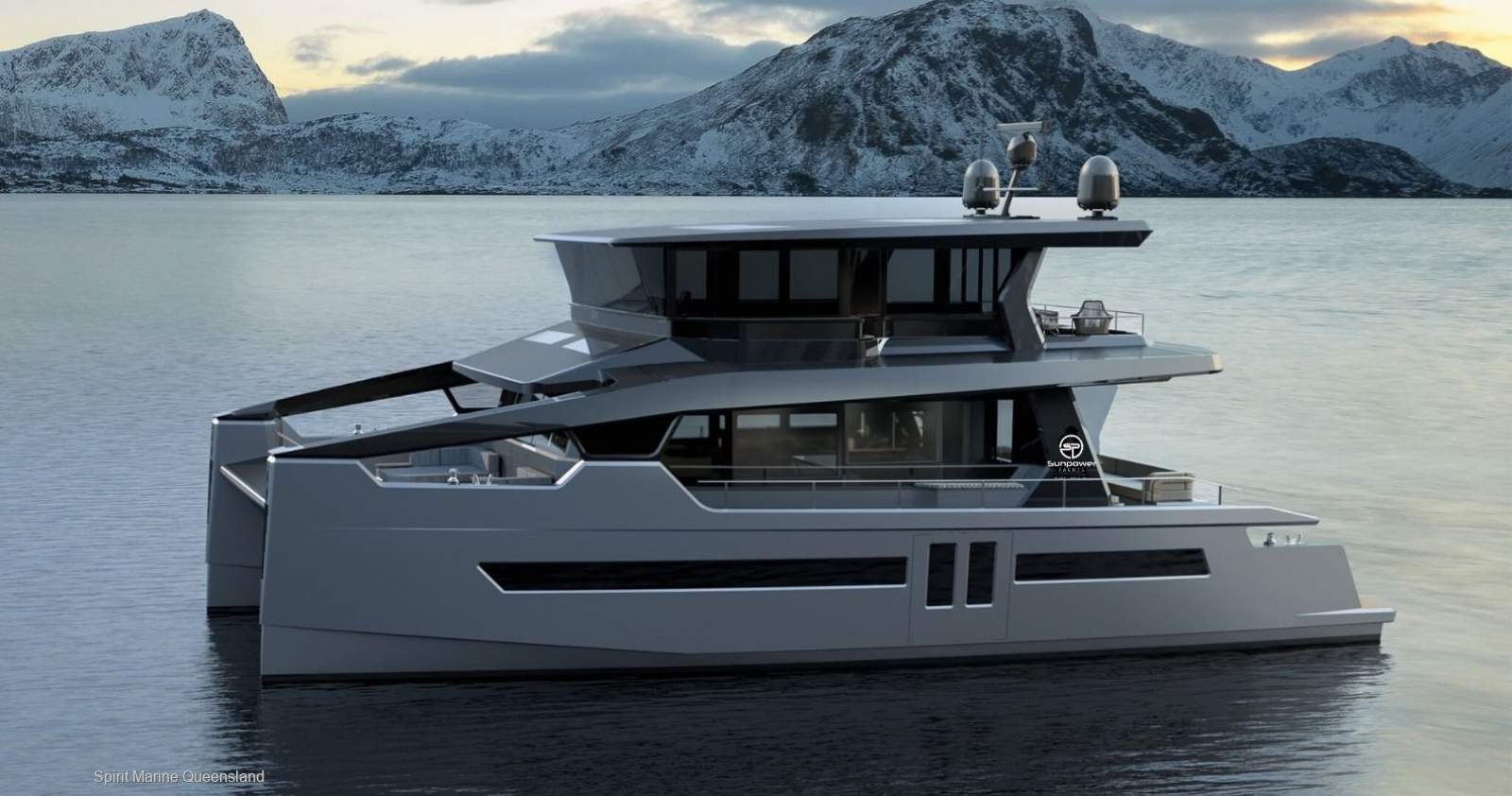Sunpower Yachts Alva Solar E60 FB Enclosed