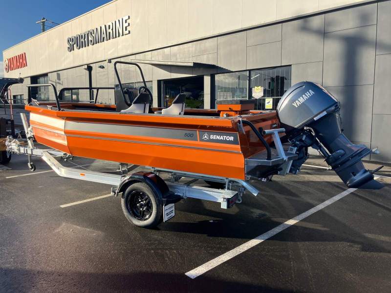 Senator 500 Side console Boat, Motor & Trailer package