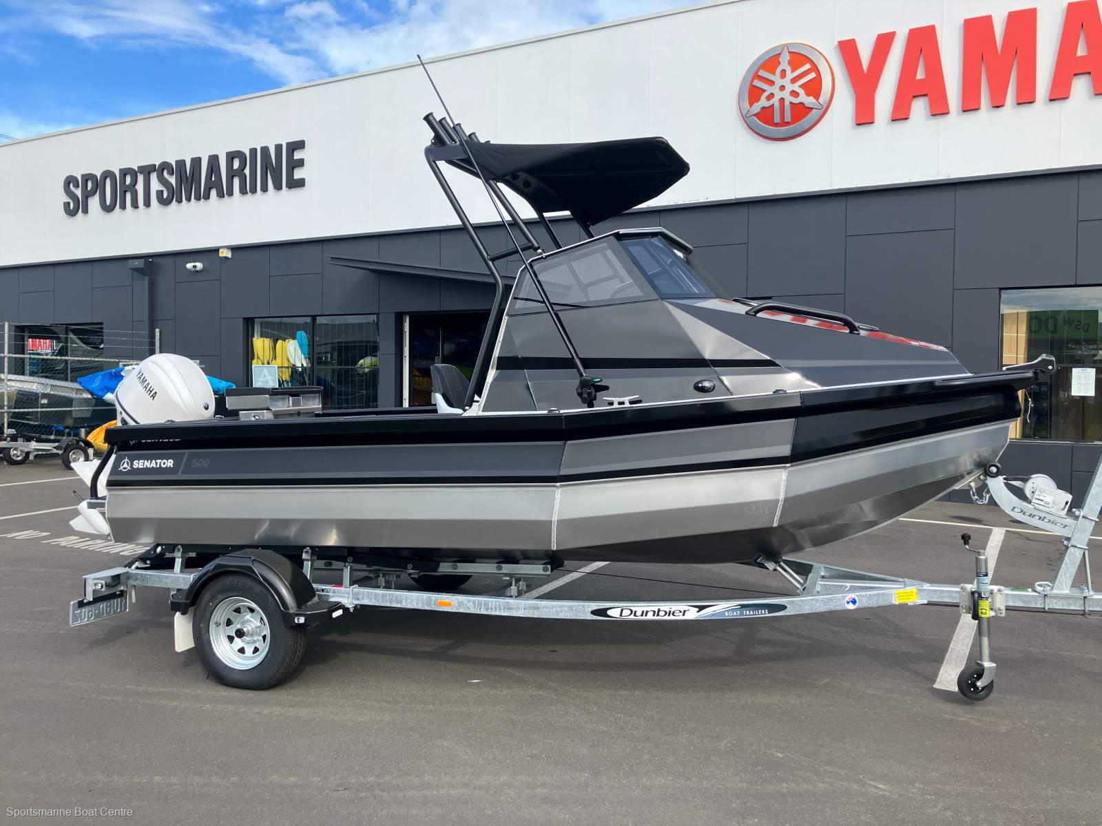 New Senator 500 Cuddy Boat, Motor, Trailer Package