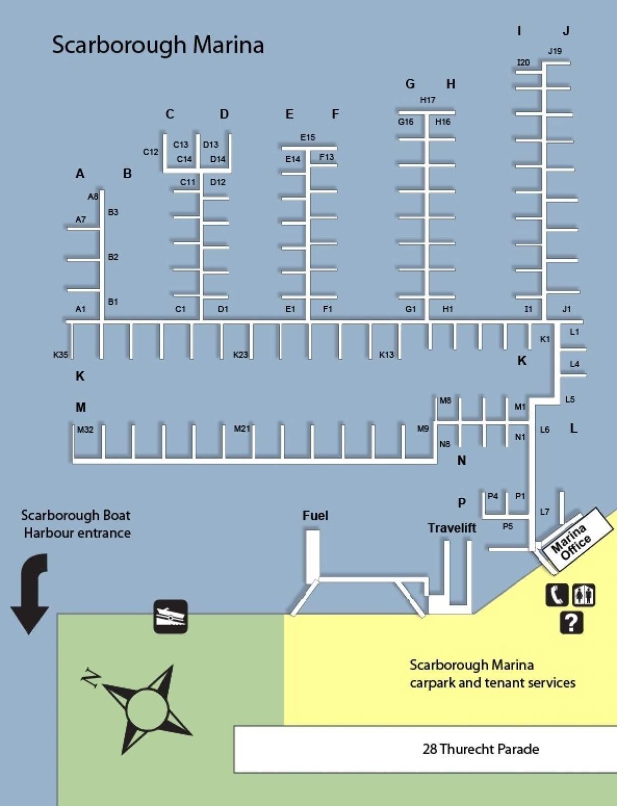 Large double berth/catamaran berth for short term rent