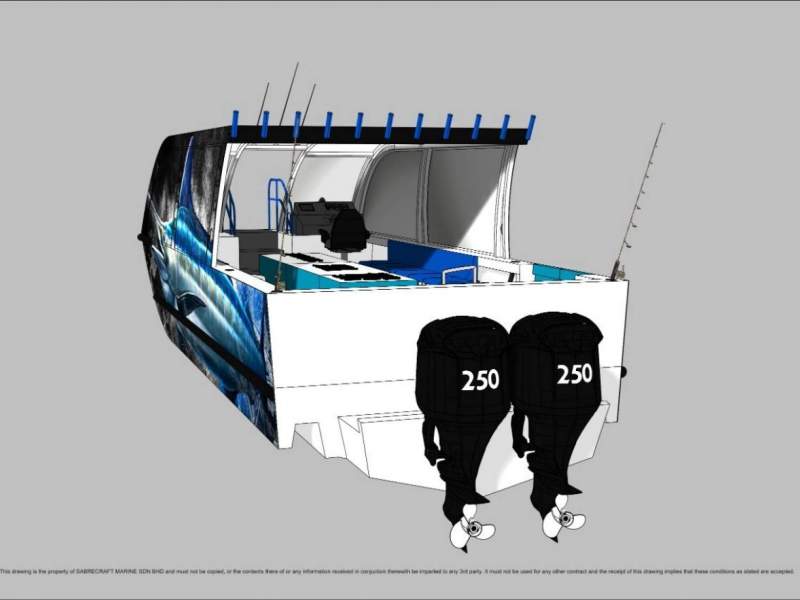 Stalwart Marine Resort Fishing Charter 9.00 Meters Open Cabin