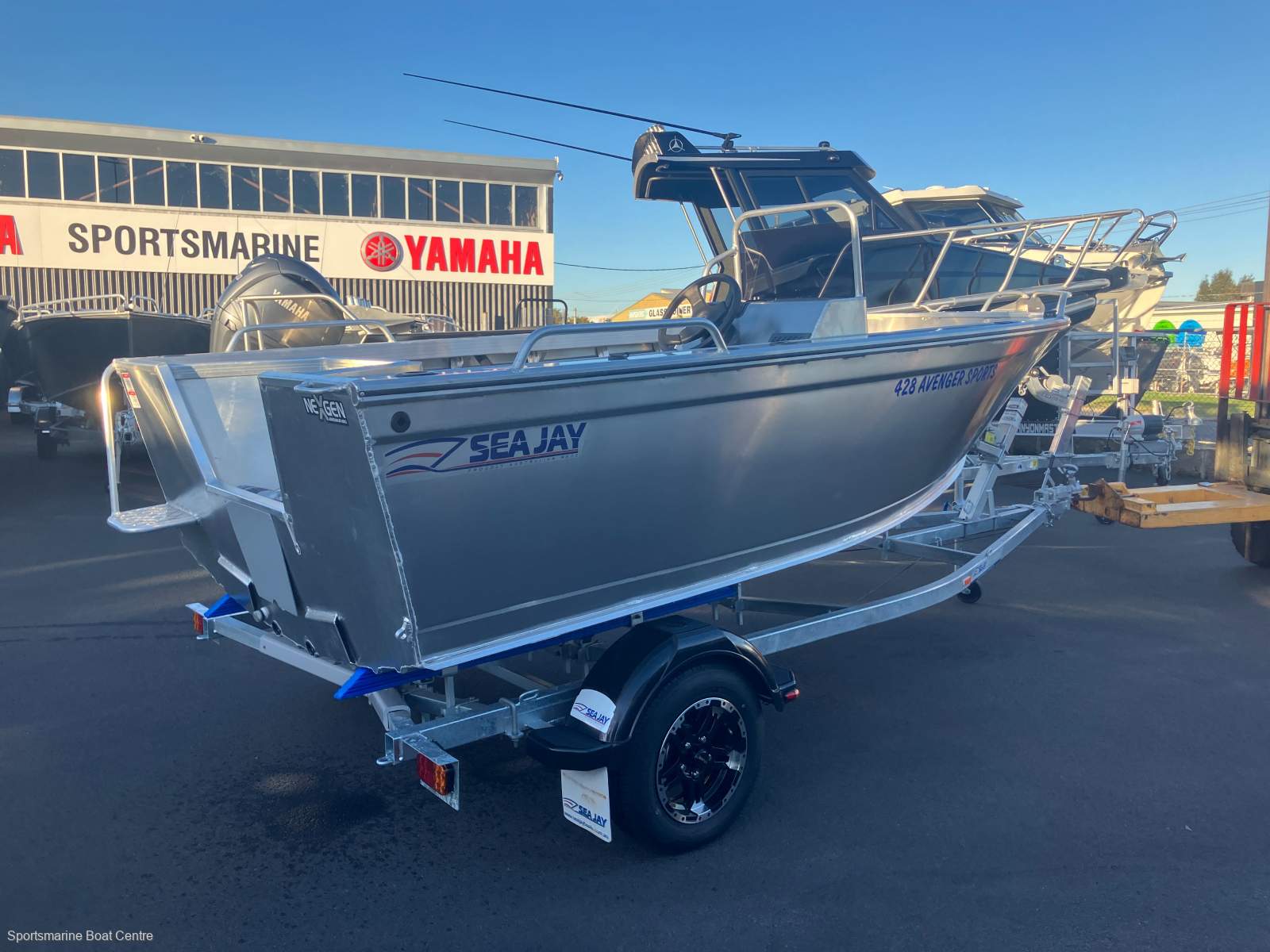 New Sea Jay 4.28 Avenger Sports Boat, Motor & Trailer Package